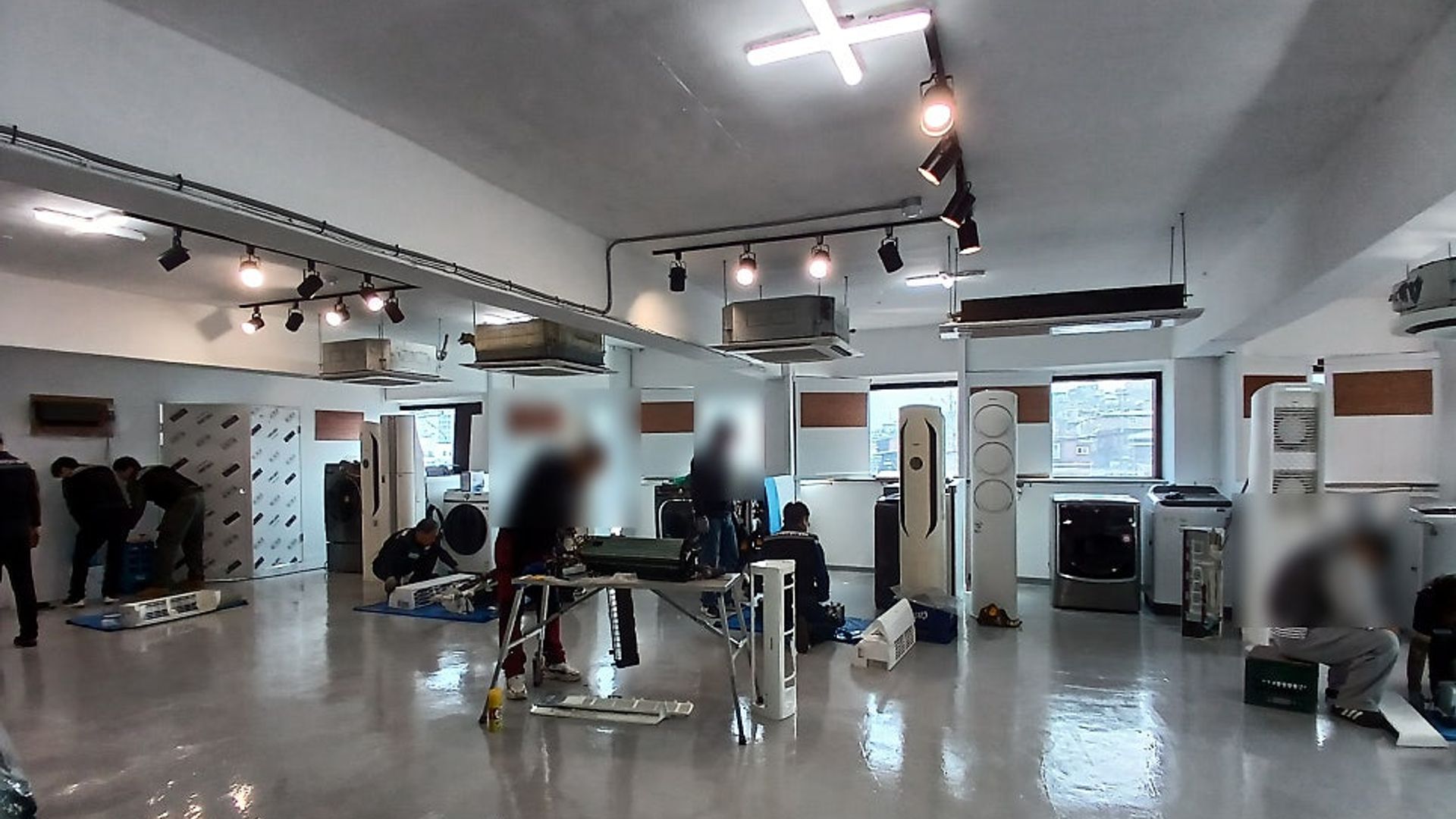에어컨 설치 실습 교육